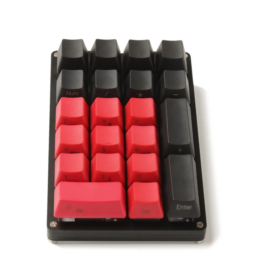 YMDK пустой боковой печатью топ-печатный 21 ключ Numpad толстый PBT OEM профиль Keycap для MX переключатели Numpad(только KEYCAP