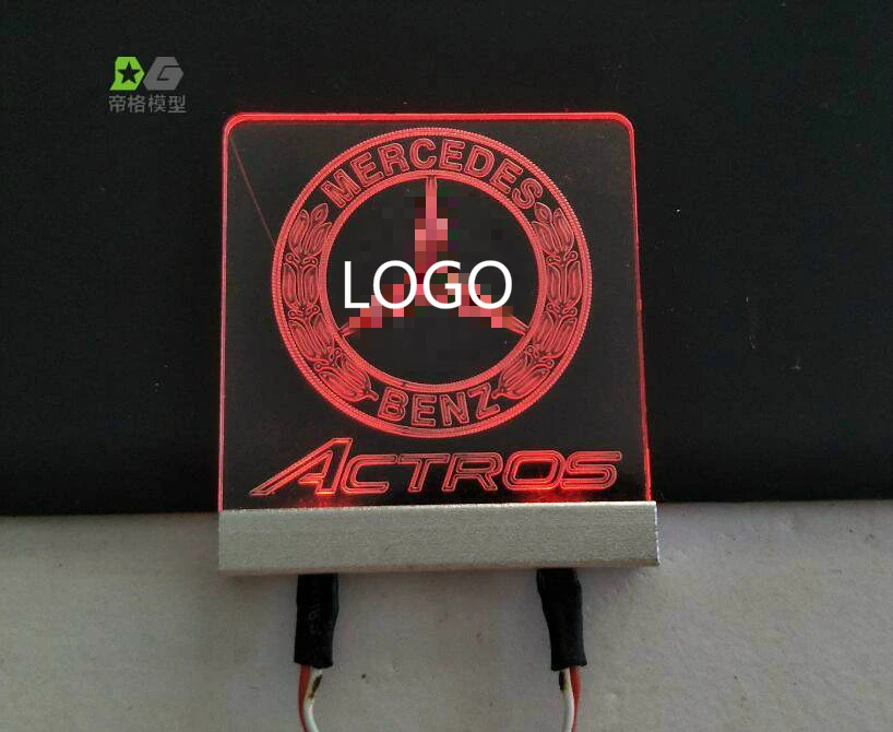 

Auto Logos Symbol For 1/14 Tamiya Tow drag Trailer Truck 3363 56348 56352 Actros