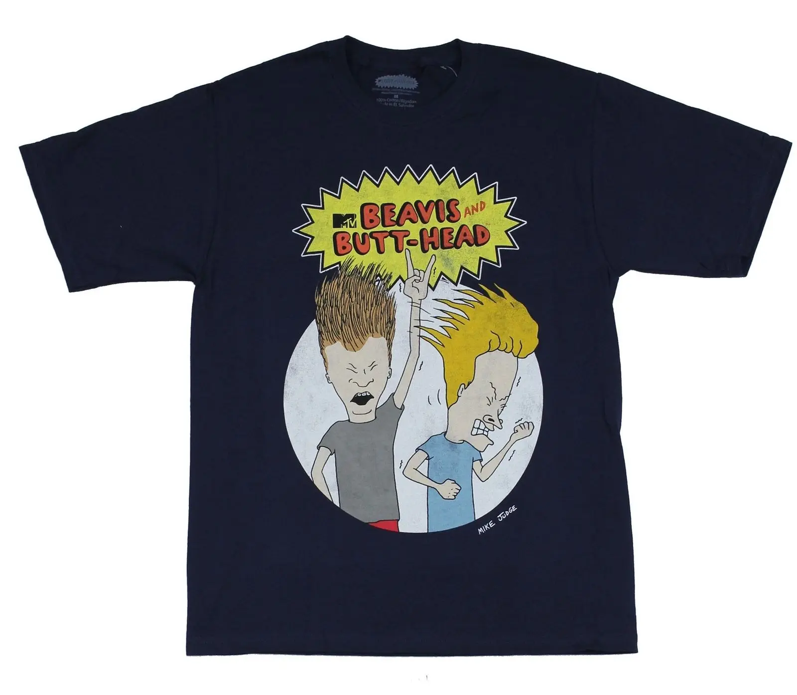 Beavis &amp Butthead Мужская футболка-Классическая футболка для мальчиков с изображением
