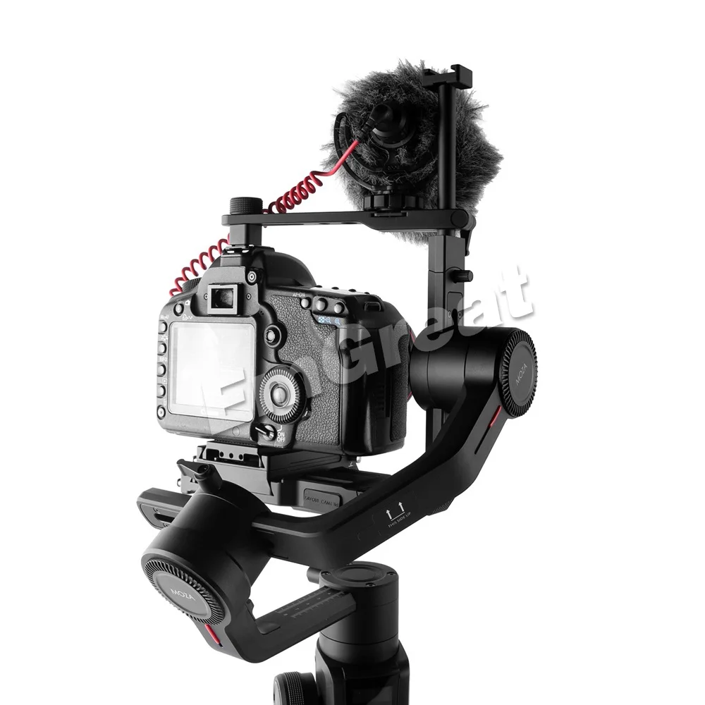 Moza Gimbal Stablizier аксессуары для Moza Air 2 ручной шарнир DSLR камера фиксированный полюс кронштейн 1/4 винт Холодный башмак крепление