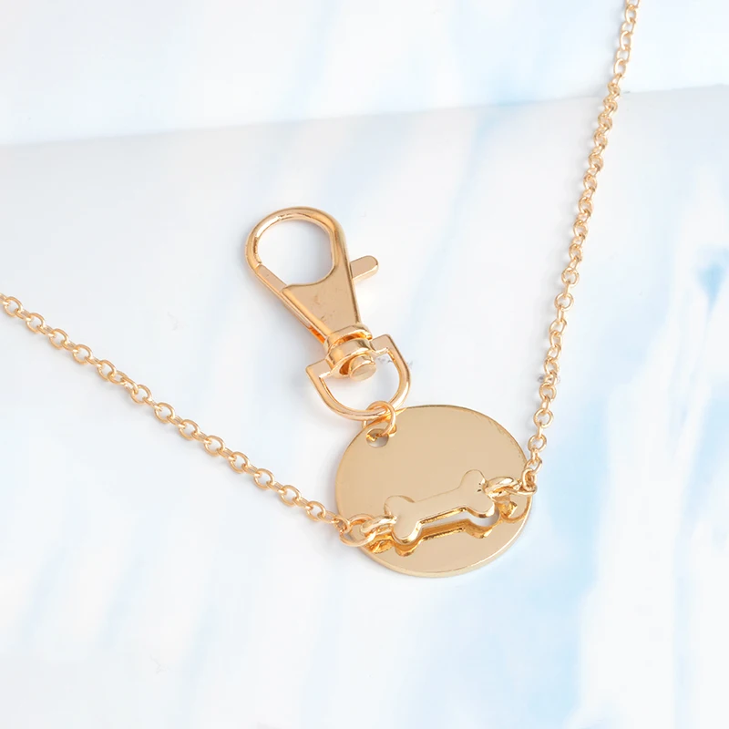 dog and human bff necklace