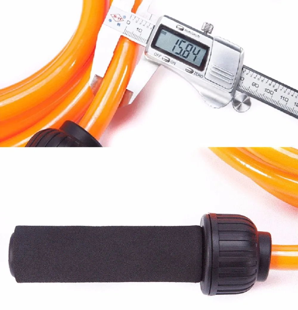 Adjustable PVC Crossfit Professional Weight Skip Ropes Strength Training Bodybuilding Slimming Fitness Gym Weight Skipping Rope