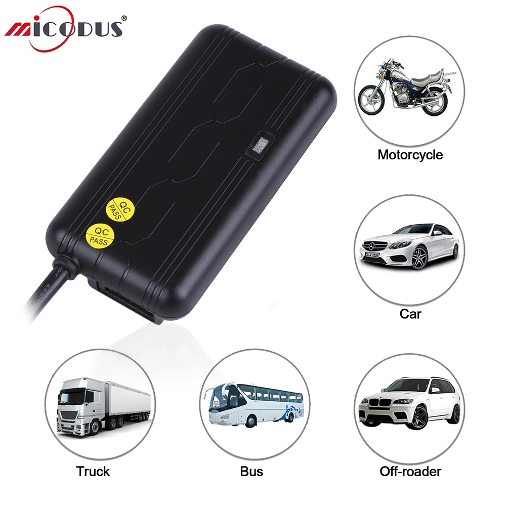 

Car Tracker GPS Engine Power Cut Off Remote Free Web APP 12-80V History Review GSM Locator T6124EB LBS Realtime Tracking Device