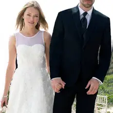 Индивидуальный заказ жениха Одежда смокинги черные деловые костюмы Natch блейзер с лацканами белый мальчик выпускной белый пиджак для жениха брюки галстук ZY3514