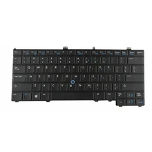 Нам новые черные для бренд DELL для серии Latitude E7440 E7420 E7240 E7420D Клавиатура ноутбука английский подсветка