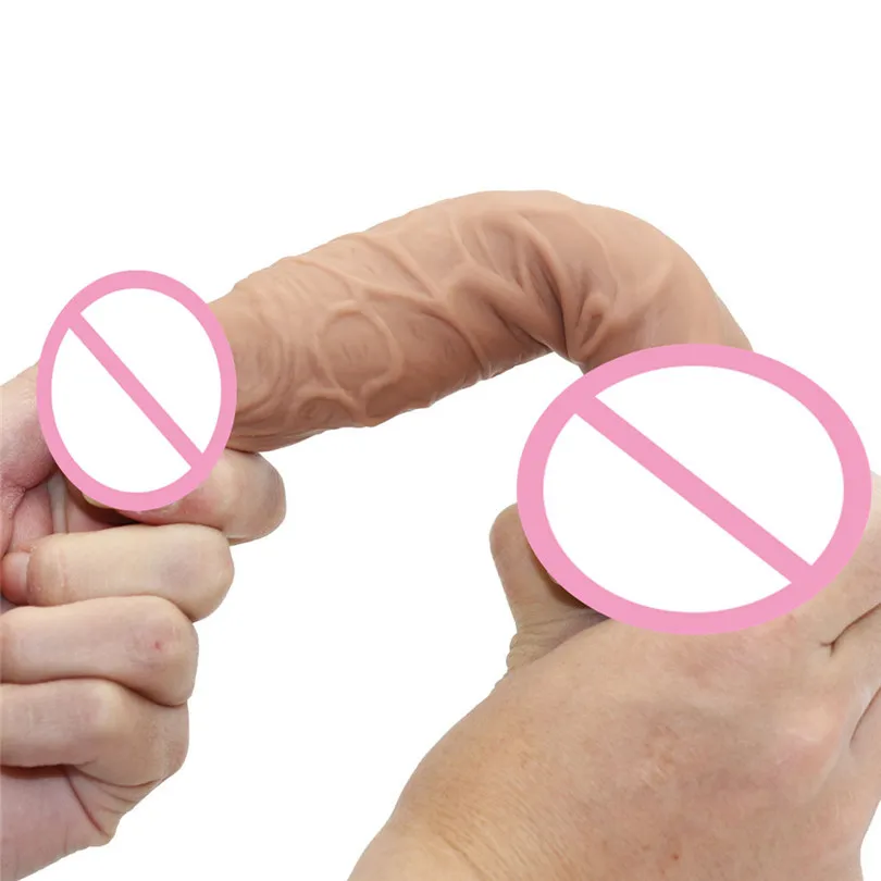 Large Dildos Desire Glory Manual Large Female Super Soft G-Spot Stimulation Simulated Penis Silicone Penis For Adults (6)