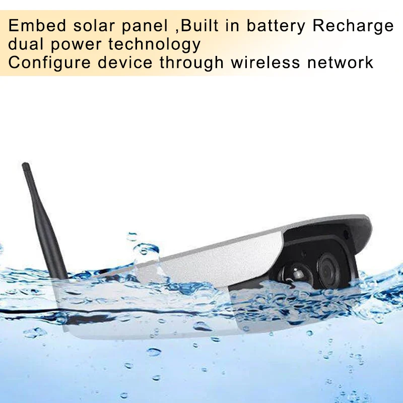 

HD 1080P 2MP Solar Power IP Camera Outdoor Water-Proof Low Consumption Camera VM-Dropshipping