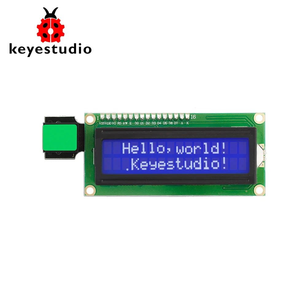 Новинка! Keyestudio EASY plug IIC igc 1602 ЖК-дисплей модуль для Arduino пара