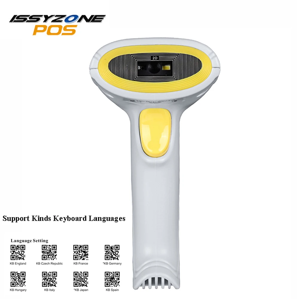 ISSYZONEPOS الباركود ماسحة ليزر محمول بار رمز ماسحة السلكية 2D كابل يو اس بي السيارات قارئ شفرة التّعرّف سوبر ماركت مستشفى/مكتبة ISSYZONEPOS الباركود ماسحة ليزر محمول بار رمز ماسحة السلكية 2D كابل يو اس بي السيارات قارئ شفرة التّعرّف سوبر ماركت مستشفى/مكتبة