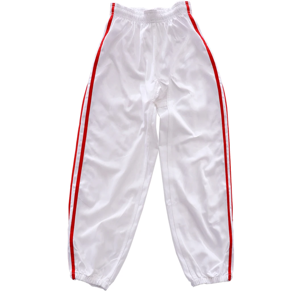 Chinese Wrestling Uniform Cotton Suit Top Clothes Pants Costume Sportswear for Taichi Judo Jitsu Taekwondo Competition Training