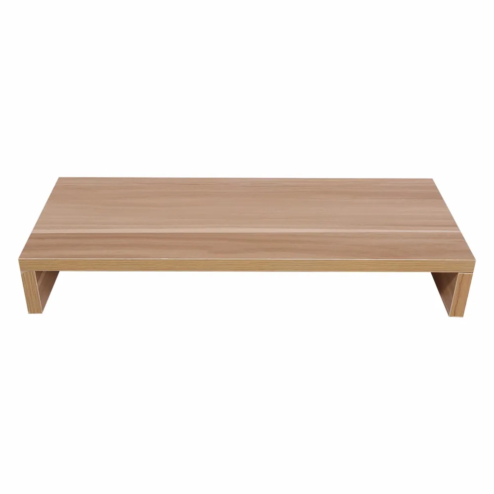 

Screen Increase Monitor Increase PC Stand Desk Shelf High Quality Natural Wood TOP