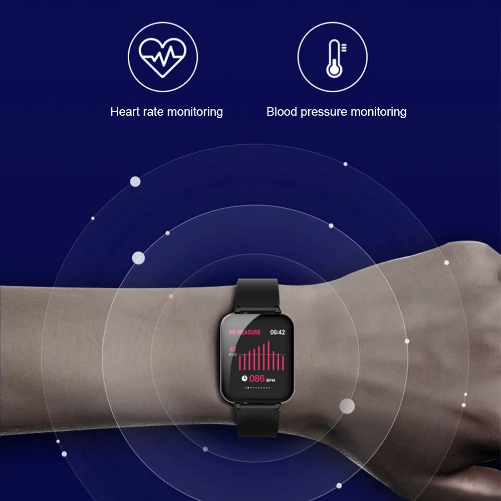 B57 smart watch IP67 waterproof smartwatch heart rate monitor multiple sport model fitness tracker man women wearable devices B57 smart watch IP67 waterproof smartwatch heart rate monitor multiple sport model fitness tracker man women wearable devices