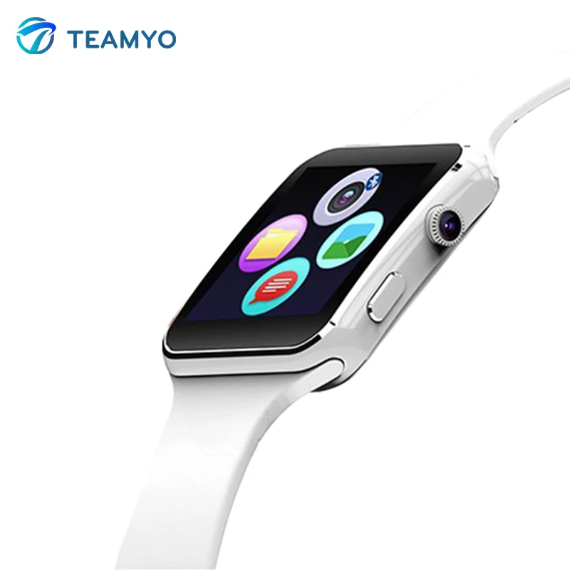 Bluetooth Smart Watch X6+ Curved Screen Smartwatch For iPhone Android Phone With Camera Support SIM TF Card Facebook Twitter