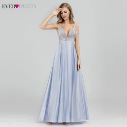 Sexy Blue Bridesmaid Dresses Ever Pretty Sequined A-Line V-Neck Spaghetti Straps Elegant Women Summer Wedding Party Dresses 2019 Sexy Blue Bridesmaid Dresses Ever Pretty Sequined A-Line V-Neck Spaghetti Straps Elegant Women Summer Wedding Party Dresses 2019