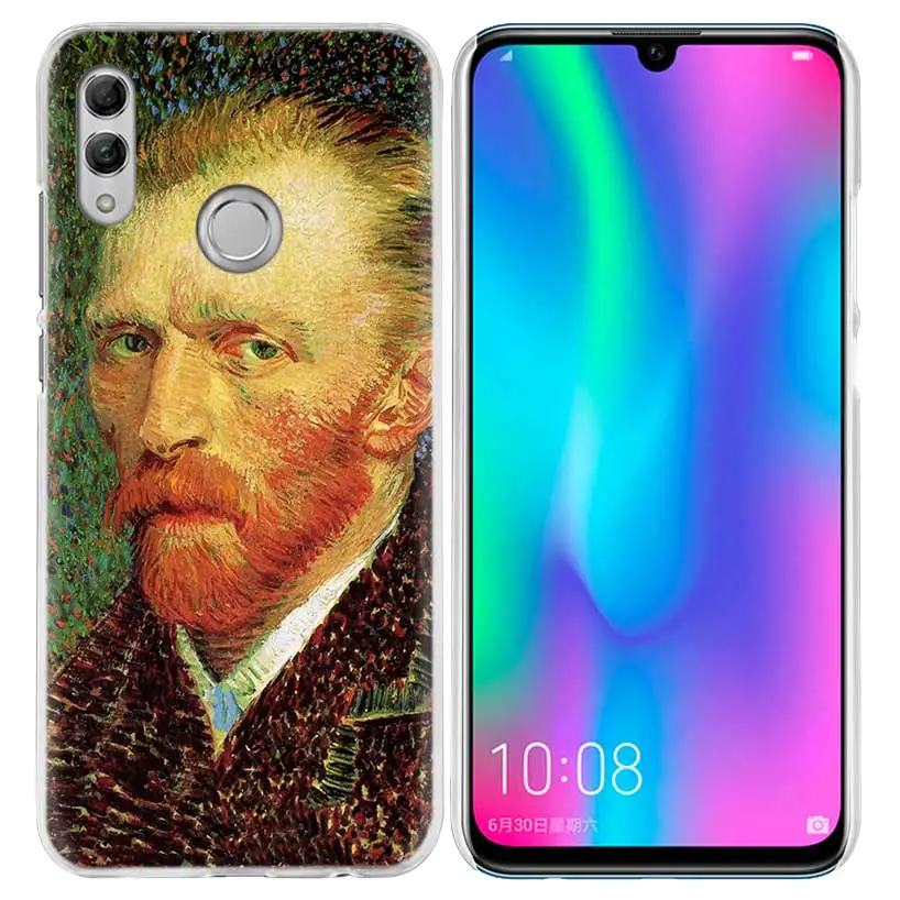 Чехол Sky Van Gogh для huawei Honor 8X Y9 9 10 Lite Play 8C 8S 8A Pro V20 20i 10i Y6 Y7 жесткий чехол для телефона из поликарбоната