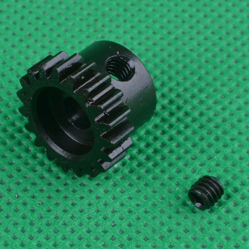 1PC 1/10 Remo Truck Motor Gear 0.8M Module 17T/15T/19T Metal Gears 3.17mm 5mm Hole Pinion Gear for Slash727 RC Cars Parts