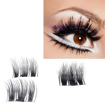 

Beat Deal NEW Ultra-thin 0.4mm Magnetic Eye Lashes 3D Reusable False Magnet Eyelashes Extension 3D Magnetic False Eyelashes