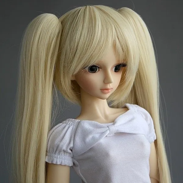 [Wamami] блонд косичка оснастки-на амфибия парик для 1/3 СД DOD BJD Dollfie "-9"
