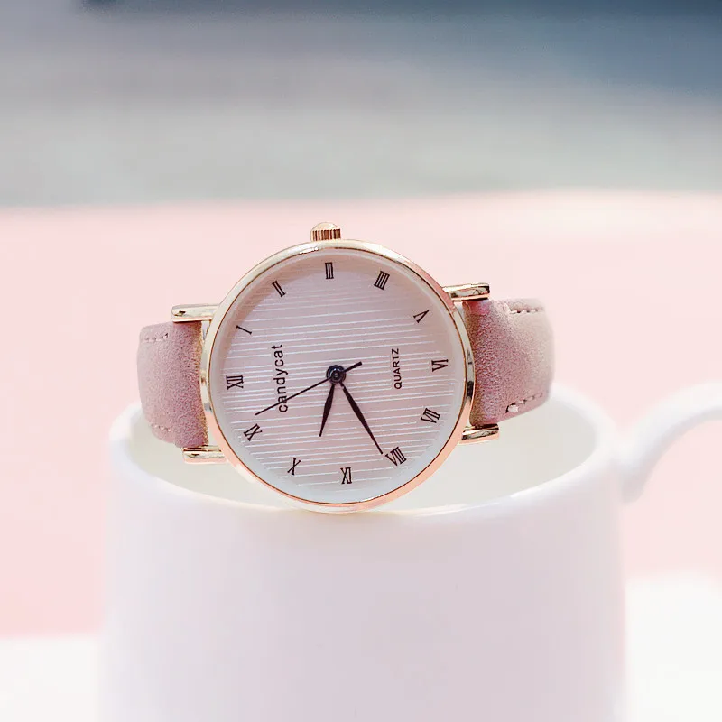 Mori female watch female student Han version simple casual fashion watch