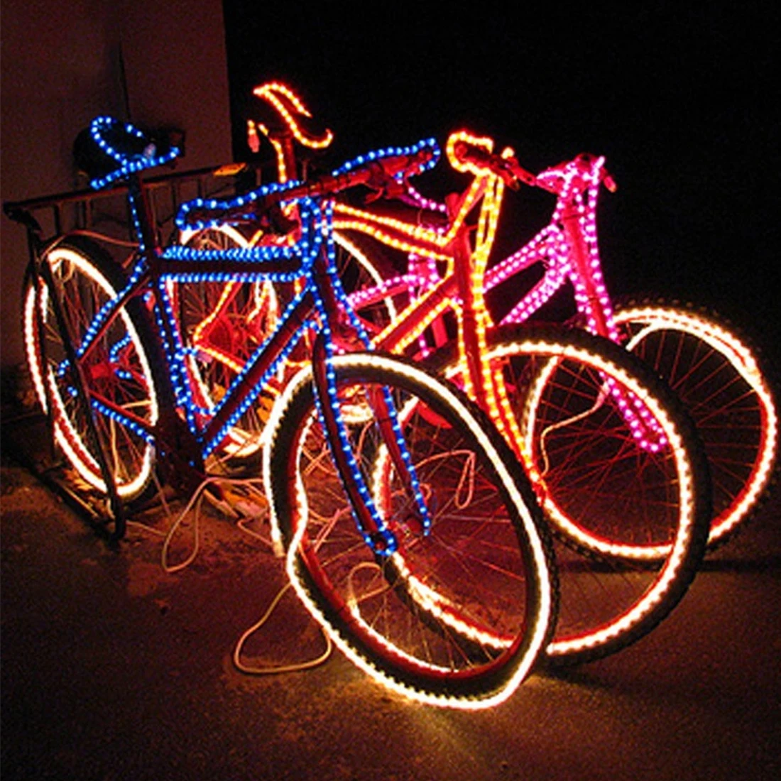 Clearance High Quality 20 LED Bicycle Lights Mountain Bike Light Cycling Spoke Wheel Lamp bisiklet aksesuar 5