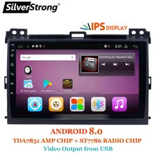 SilverStrong Android8.0 9 дюймов автомобиля gps радио для Toyota Prado 120 Land Cruiser android8.0 ips Prado120 PIONEER/JBL amp