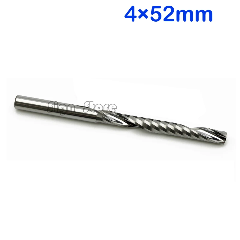 2pcs Two Flute Carbide Ball Nose End Mills CNC Bits CED 6mm CEL 52mm NEW