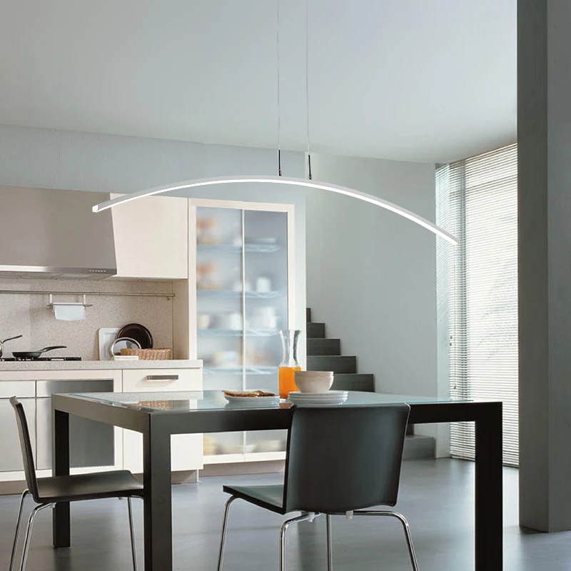

Pendant lights kitchen Dining room Bar coffee shop nordic design hanglamp LED art deco simple Acrylic white hanging lamp