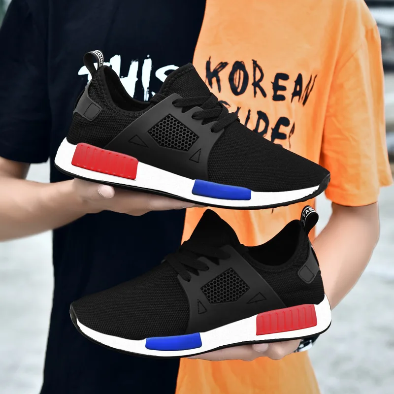 

FANPAO 2019 New Design Youth Teenager Fashion Running Shoes for Women and Men Brand Off White Sneakers Loafers Flat Footwear