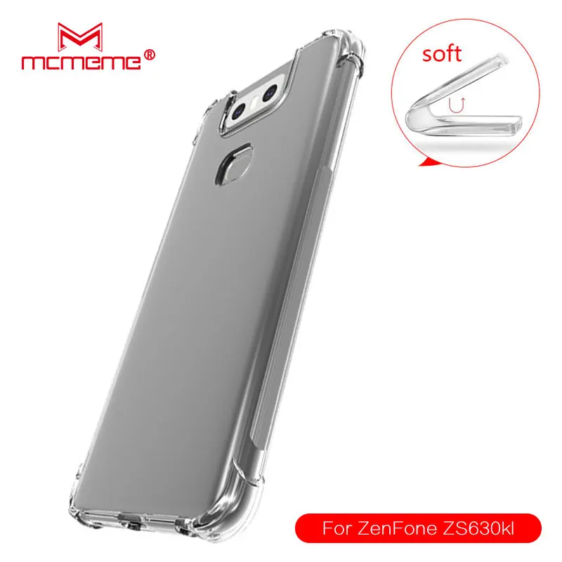

For ASUS ZenFone ZS630kl 6Z Case Soft Silicon Shockproof Bumper Phone Case for ZenFone 6Z ZS630kl ZS 630kl Heavy Duty Drop-proof
