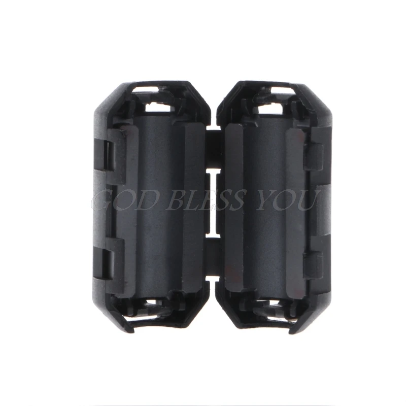 

Black Clip-on Ferrite Ring Core RFI EMI Noise Suppressor Cable Clip 3.5/5/7/9/13mm For Power Cables