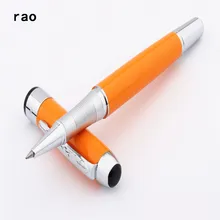JINHAO 250 оранжевый цвет Бизнес Офис Средний Перо роллер ручка новая