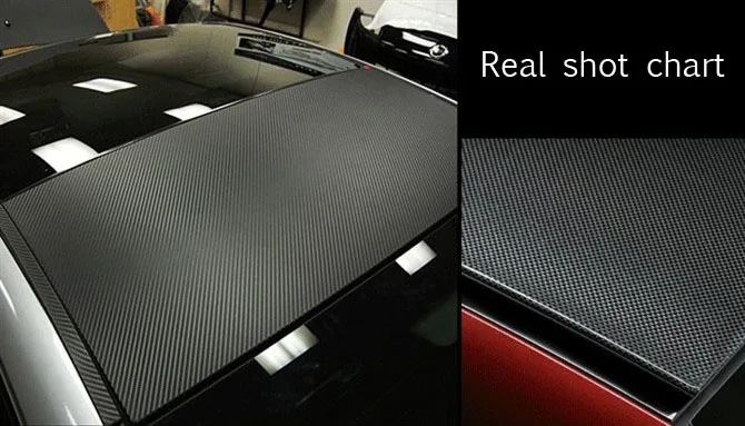 Виниловая 3D пленка CHIZIYO 127x20 см из углеродного волокна углеродная для автомобиля