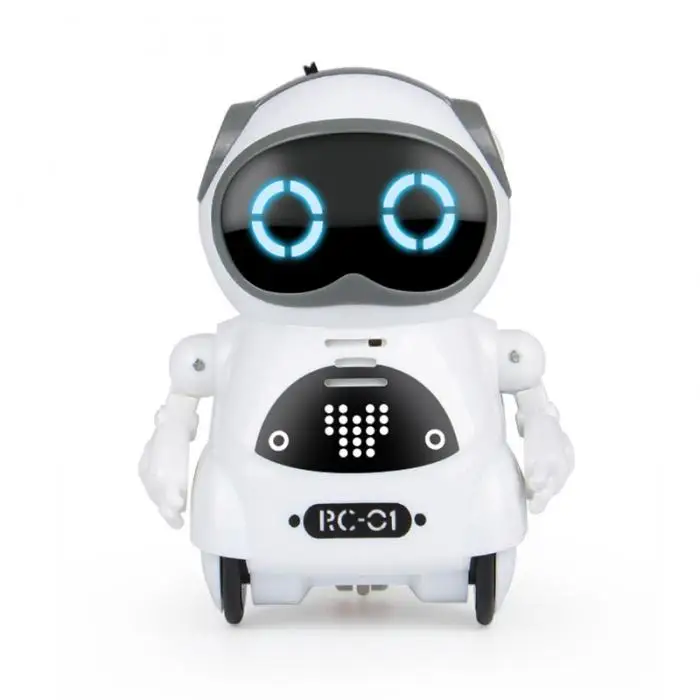 Многофункциональный Электрический голосовой умный мини карманный робот для раннего обучения