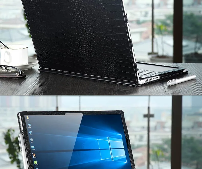 Топ чехол из натуральной кожи для microsoft Surface Book 13,5 ''дюймов, защитный чехол для планшета, съемный чехол+ подарок