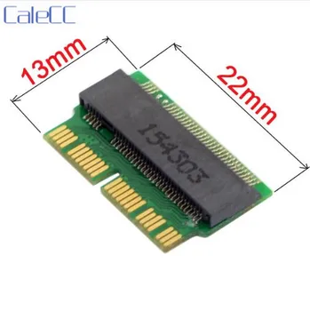 

12+16Pin 2014 2015 Mac to M.2 NGFF M-Key AHCI SSD Convert Card for A1465 A1466 A1493 A1502