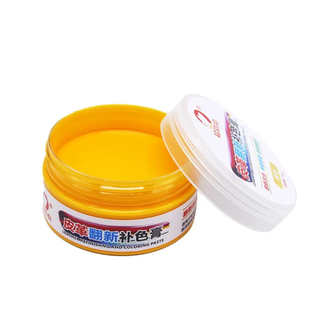 Car Leather Recoloring Balm Renew Restore Repair Color To Faded Scratched Leather For Couches Car Seats Clothing Purses