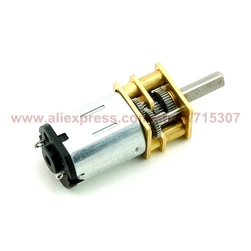 

PHISCALE 1piece Gear motor N20 Micro low-speed stepper motor with gearwheel for Robot