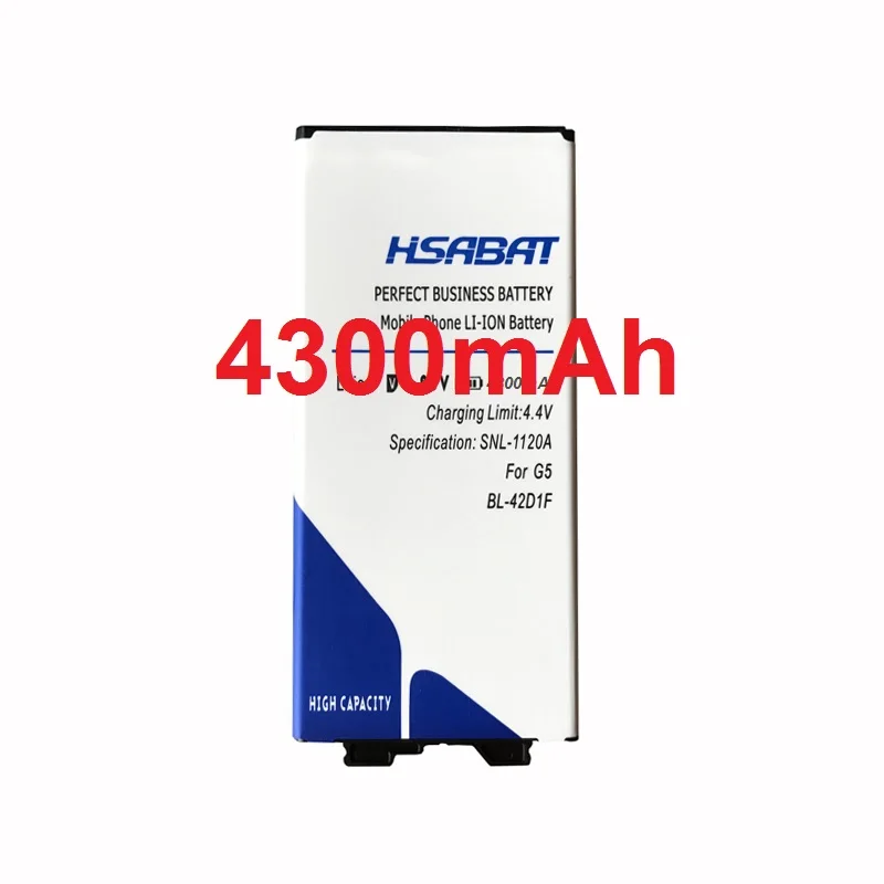 imágenes para BL-42D1F HSABAT 4300 mAh para LG Batería G5 H868 H860N H860 F700K H850 H820 H830 VS987 envío gratis dentro de seguimiento número imágenes para BL-42D1F HSABAT 4300 mAh para LG Batería G5 H868 H860N H860 F700K H850 H820 H830 VS987 envío gratis dentro de seguimiento número