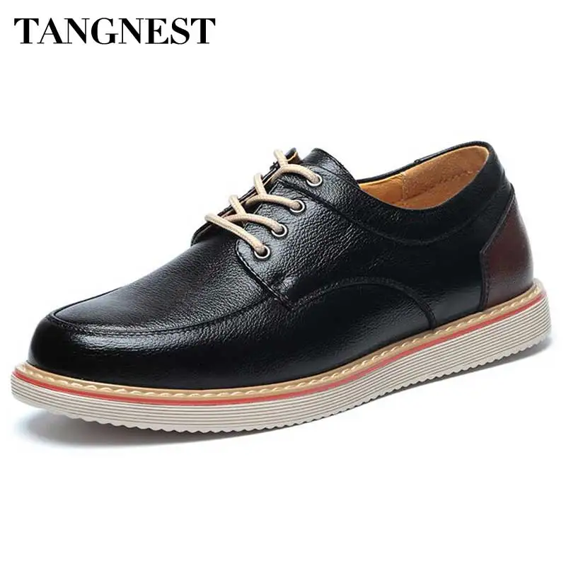 Buy Tangnest Men Dress Flats 2017 New Men Lace Up