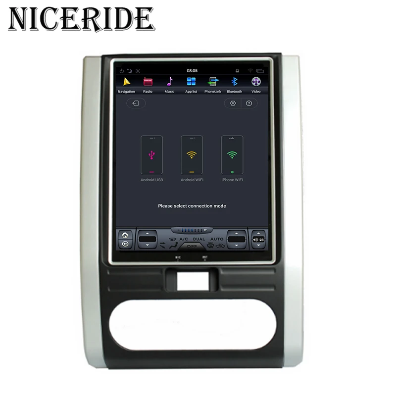 Cheap 10.4" Tesla Style Vertical Screen Android 7.1 Car Gps Multimedia Video Radio In Dash for Nissan MX6 X-trail T31 Navigaton Stereo 4