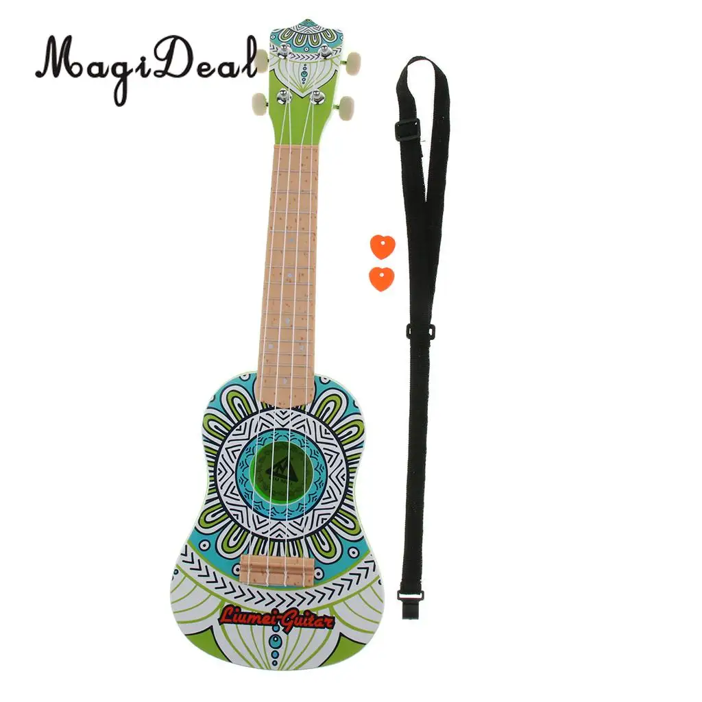 22inch Rhythm 4 String Beginners Ukulele Hawaii Accostic Guitar Musical Instruments Kids Educational Toy Music & Art Fun