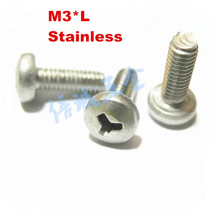 100pcs/lot Stainless steel pan head Y shape slot anti theft security