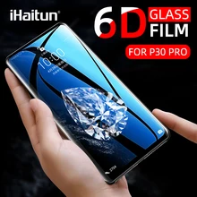 IHaitun, роскошное 6D стекло для huawei P30 Pro P20 mate 20, закаленное стекло, Защита экрана для huawei mate 20 P 30, полное покрытие, пленка
