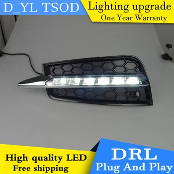 

Car styling For Chevrolet Cruze LED DRL For Cruze High brightness guide LED DRL led fog lamps daytime running lights B style