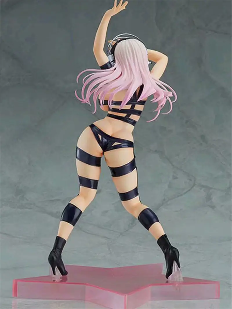 24 см аниме сексуальная девушка T.M.Revolution Super Sonico Hot Limit Ver. Фигурку ПВХ фигура модель