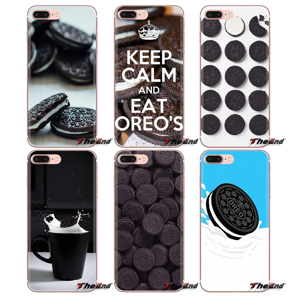 Cartoon Many Oreo Cookie Milkshake Phone Covers For Xiaomi Mi3 Samsung A10 A30 A40 A50 A60 A70 Galaxy S2 Note 2 Grand Core Prime |