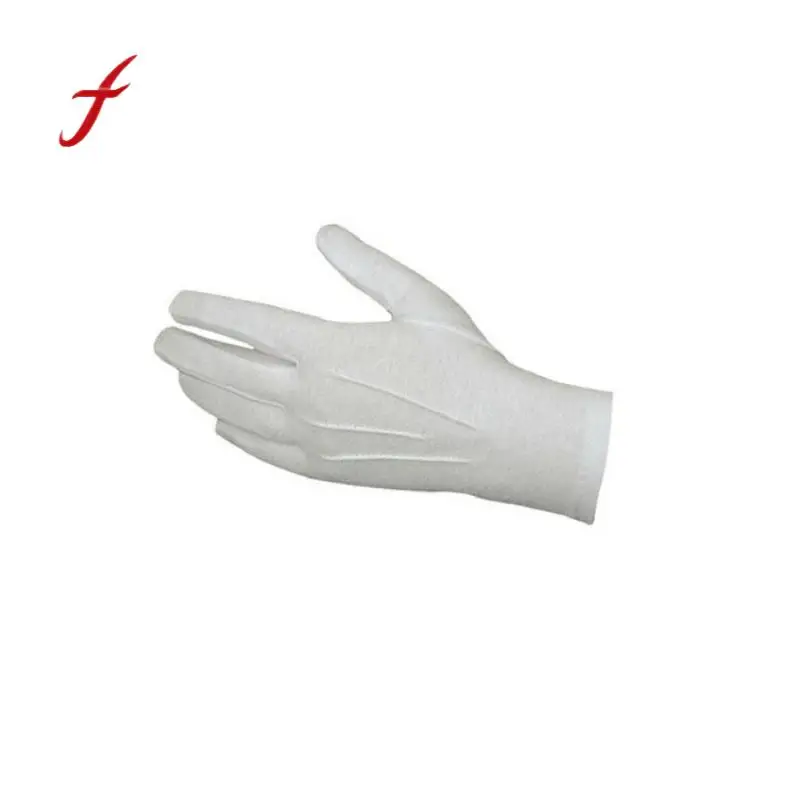 Men/'s White Tuxedo Parade Santa Magic Band inspection Guard Uniform Tux gloves