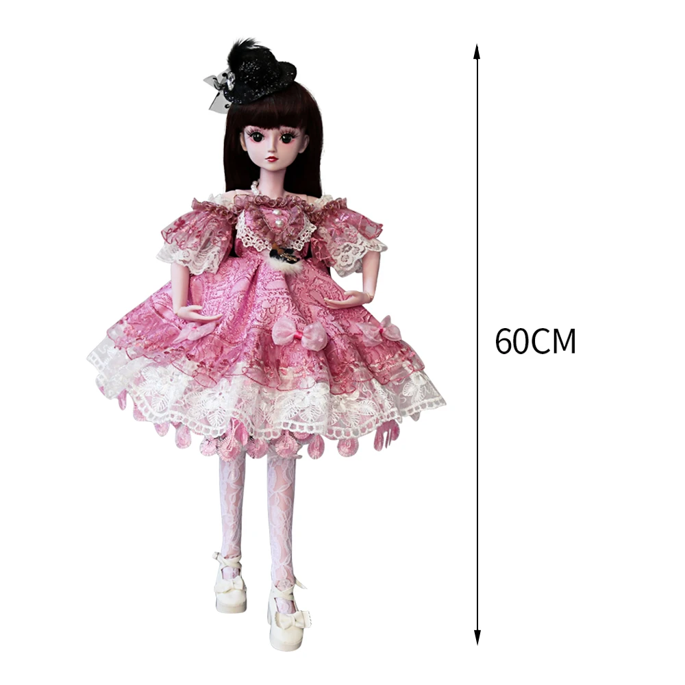 UCanaan/23 6 дюймов BJD куклы с 19 Шаровые опоры SD Одежда для кукол наряд обувь парик