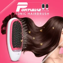 Ionic электрическая расческа для волос портативная электрическая ионная расческа для волос отрицательные ионы расческа для волос моделирование укладки Магическая Расческа