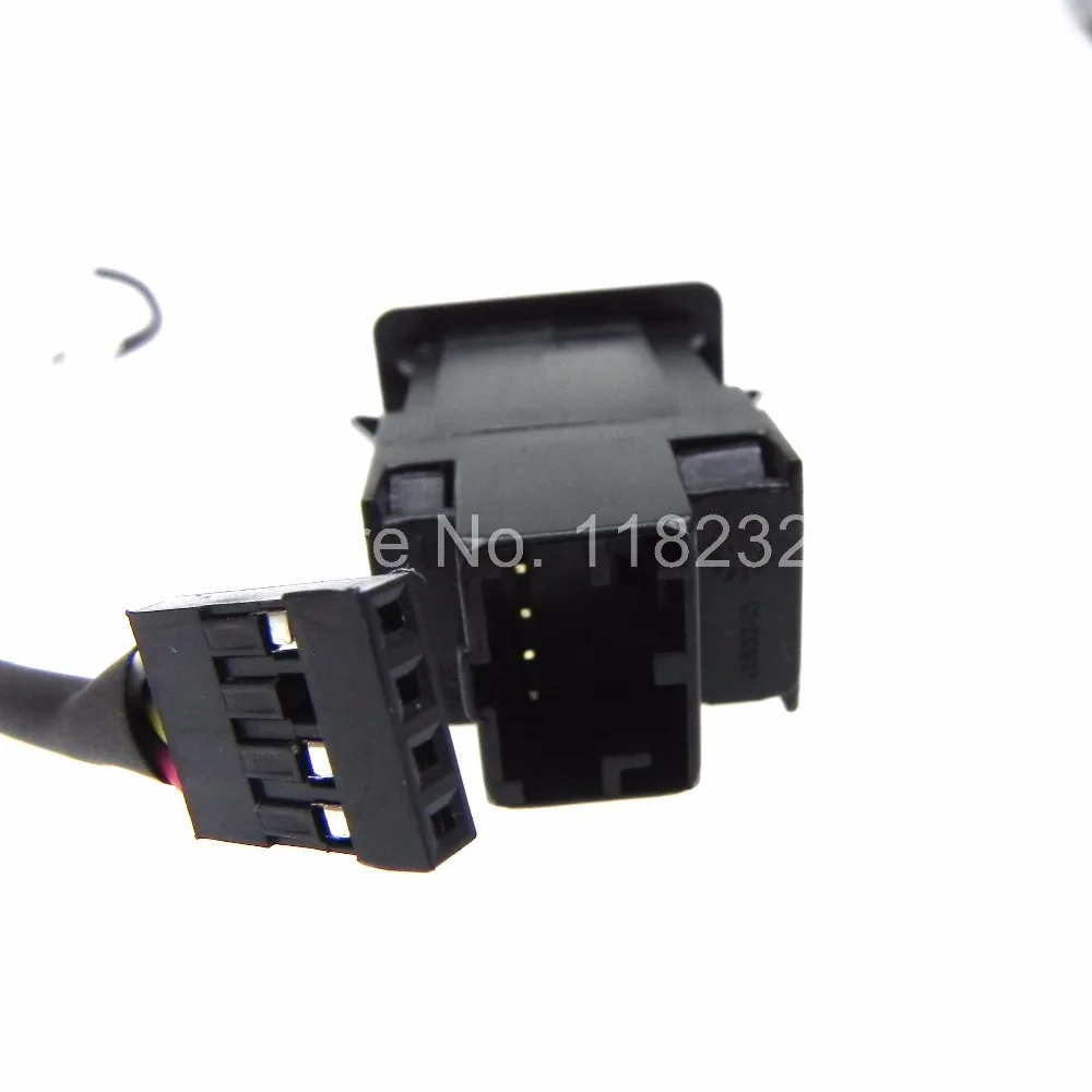 High Quality AUX SWITCH+AUX CABLE For RCD510+ RCD310+ RCD300 VW GolfGTIR MK5 MK6 Bora Sagitar Tiguan 4